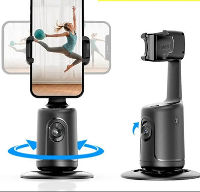 360 Auto Face Tracking Gimbal AI Smart Gimbal Face Tracking Auto Phone Holder For Smartphone Video Vlog Live Stabilizer Tripod